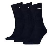 Puma 3P Sport Crew Socks Dunkelblau Gr 47/49