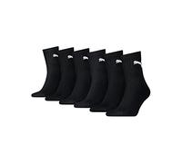 PUMA Kurze Crew-Socken im 6er-Pack | Mit Aucun | Schwarz | Größe: 43-46 black 935638_01_43-46