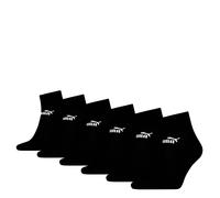 Puma ELEMENTS Quarter Socken 6-Pack White/black : 39-42
