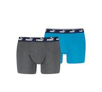 Puma PUMA ELEMENTS MEN LOGO ELASTIC BOXER 2P L Grey Melange / Blue 002 (893821) verschiedene L