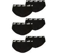 PUMA Herren Elements Brief Slips im 6er Pack, L, Black (001)