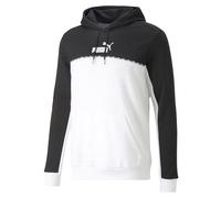 PUMA Herren ESS Block X Tape Hoodie FL Sweat, Schwarz, S