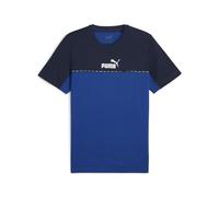 PUMA Herren ESS Block X Tape Tee T-Shirt, Kobaltglasur, S EU