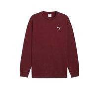 PUMA Herren Elevated Relaxed Wash FL Crew Sweats, Rubinschimmer, L EU