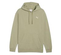Puma Hoodie Essentials Elevated Relaxed Wash Fleece Khaki Herren Größe M