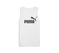 Puma Herren ESS Logo Tank Shirt, No. 1 White, M EU