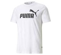 PUMA Herren Ess logo te T shirt, Puma White, L EU