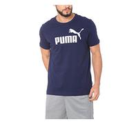 PUMA Herren Ess Logo Tee T-shirt, Peacoat, S EU