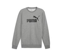 PUMA Herren ESS No. 1 Logo Crew FL Crew-Sweatshirts, Medium Gray Heather,