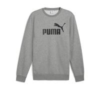 PUMA Herren ESS No. 1 Logo Crew FL Crew-Sweatshirts, Medium Gray Heather,