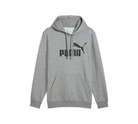 Hoodie PUMA "Essentials No. 1 Logo Hoodie Herren", Herren, Gr. XS, grau (medium gray heather), Obermaterial: 34% Polyester, 66% Baumwolle; Kapuzenfutter: 100% Baumwolle; Rippe: 97% Baumwolle, 3% Elast