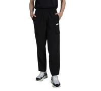 PUMA Essentials No. 1 Logo Gewebte Cargohose Herren, Kleidung, Schwarz, M Black