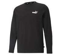 PUMA Herren ESS Small Logo Longsleeve Tee T-Stück, Schwarz, M EU