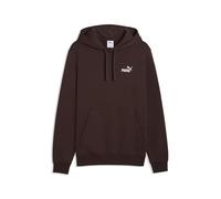 Kapuzensweatshirt PUMA "ESS SMALL NO 1 LOGO HOODIE FL S", Herren, Gr. XXL, chocolate fondue, Fleece, Obermaterial: 66% Baumwolle, 34% Polyester, unifarben, regular fit normal, angesetztes Bündchen, Sw