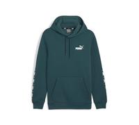 Hoodie PUMA "Essentials+ Tape Herren" Gr. S, grün (cold green) Herren Sweatshirts (64846269-S) cold green