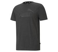 Puma Herren ESS Tee T-Shirt, Dark Gray Heather, S