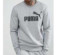 Puma Herren Essential Big Logo Crew Sweatshirt