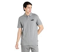 PUMA Herren Essential Pique Polo_851759 Poloshirt, Medium Gray Heather, M