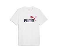 PUMA Herren Essentials 2 Colour No. 1 Logo T-Shirt 3XL, White Red