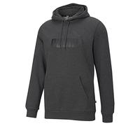PUMA Herren Essentials Big Logo Fleece Hoodie Bt Kapuzenpullover, Dunkelgrau-Dark Grey Heather, XX-Large Groß