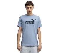 PUMA Essentials Camo T-Shirt Herren 34 - cool blue M