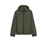 Winterjacke PUMA "Essentials Leicht Wattierte Jacke Herren", Herren, Gr. S, grün (schwarz olive grün), Obermaterial: 100% Polyester; Futter: 100% Polyester; Füllung: 100% Polyester, Langarm, Jacken (2