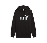 PUMA Herren Essentials Logo Fleece Hoodie (Available in Big & Tall) Kapuzenpullover, Schwarz Ss25, Large