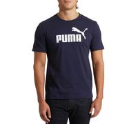 Puma Herren Essentials Logo T-Shirt (erhltlich in Big & Tall), Marineblau, XX-Large