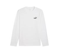 PUMA Herren Essentials No. 1 Logo Langarmshirt XL White