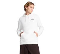 Puma Herren Essentials Small Logo Fleece Hoodie, Puma Whitess25, Large