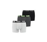 PUMA Boxershorts Unterhosen Shorts Promo Boxer 681005001 6er Pack, Farbe:277 - Blue / Grey mélange, Bekleidungsgröße:L