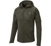 PUMA Herren EVOSTRIPE WR Full Zip Hoody Kapuzenpullover, Forest Night, Small