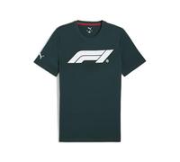 Puma Herren F1 ESS Logo Tee 180g T-Shirts (1er Pack) | F1®-Logo auf der Vorderseite, PUMA-Logo auf dem Ärmel, Rundhalskragen, PUMA x F1® offizielles Produkt, Kurzarm