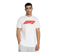 Puma Herren F1 ESS Logo Tee 180g T-Shirts (1er Pack) | F1®-Logo auf der Vorderseite, PUMA-Logo auf dem Ärmel, Rundhalskragen, PUMA x F1® offizielles Produkt, Kurzarm