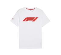 PUMA Herren F1 ESS Logo Tee 180g T-Shirts, PUMA White, XXL