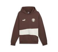PUMA Herren FC St. Pauli ftblCULTURE+ Hoodie XL Espresso Brown Sugared Almond Beige ?Fußball-Hoodie mit Rundhalsausschnitt Herren