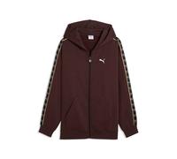Puma Herren Freizeit / Mode Sommer GJ Kapuzensweats Kapuzensweats lg.Arm He/Uni ESS ELEVATED TAPE Relaxed Full-Zip Hoodie FL (694343) M Braun