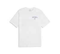 Puma Herren Freizeit / Mode Sommer GJ T-Shirts / Tanks T-Shirts/Tanks ku.Arm He/Uni GRAPHIC Puma Cafe Relaxed Tee (636762) M Weiß