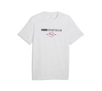 Puma Herren Freizeit / Mode Sommer GJ T-Shirts / Tanks T-Shirts/Tanks ku.Arm He/Uni PUMA CLASS Graphic Tee (694294) XL Weiß