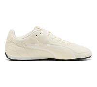 Sneaker PUMA "CATCH SD", Damen, Gr. 40, alpine snow, puma weiß, Leder, unifarben, Schuhe Sneaker, Design auf den Spuren des Puma Speedcat (45207002-40) alpine snow, puma weiß
