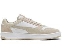 PUMA Herren Freizeitschuhe Court Classic Street SD PUMA White-Desert Dust-PUMA Gold - Gr. - 44