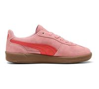 Sneaker PUMA "PALERMO", Damen, Gr. 40,5, rosy outlook, gum, Leder, mehrfarbig, Schuhe Sneaker, aus Leder, mit Synthetik-Innenmaterial, mit Schnürverschluss (88288539-40,5) rosy outlook, gum