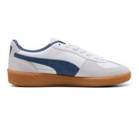Sneaker PUMA "PALERMO LTH", Gr. 45, puma weiß, schwarz indigo, Leder, unifarben, Sportlich, Schuhe (24452901-45) puma weiß, schwarz indigo