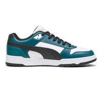 PUMA Herren Freizeitschuhe RBD Game Low (386373) 40 ½ PUMA WHITE-PUMA BLACK-MALACHIT