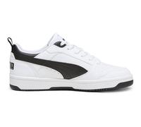 PUMA Rebound V6 Low Unisex Sneaker , Puma White Puma Black Puma Black, 41 EU