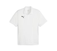PUMA teamGOAL Poloshirt Herren 04 - PUMA white/PUMA black/feather gray S