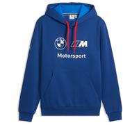 Hoodie PUMA "BMW M MOTORSPORT Essentials Hoodie Herren", Herren, Gr. L, pro blau m color, Obermaterial: 32% Polyester, 68% Baumwolle. Kapuzenfutter: 100% Baumwolle. Rippe: 97% Baumwolle, 3% Elasthan,