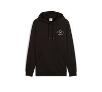PUMA Herren Class Graphic Hoodie FL Kapuzenpullover, Puma Schwarz, S EU