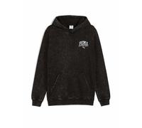 PUMA Herren PUMA Class Washed Hoodie FL Kapuzenpullis, PUMA Black,