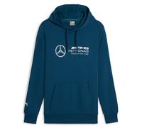 PUMA Herren Hoodie - Motorsport MAPF1 Mercedes Essential Hoodie, Kapuze, Logo Blau M